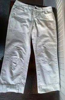 Tommy Hilfiger Spirit Curvy Crop White Pants