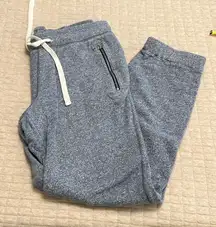 GAP Relaxed marled joggers-Blue