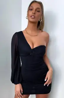 That’s so fetch mini black dress