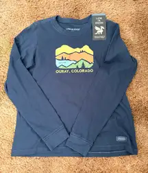 Women’s Life is Good Long Sleeve Shirt