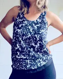 blouse top overlay tank