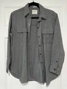 Abercrombie Houndstooth Shacket