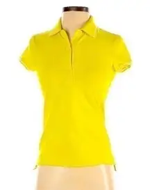 Armani Exchange short sleeve polo yellow XXS EUC