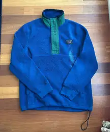 Fleece snap quarter zip 