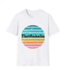 Thriftahllic Handmade Vintage Style Retro Tee Hipster Fashion White T-Shirt L