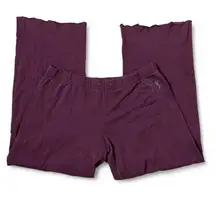 Y2K Victoria's Secret PINK Women's M Purple Jogger Lounge Pants Flared Leg