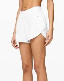 Lululemon Tracker Short V *4" White Women's 6