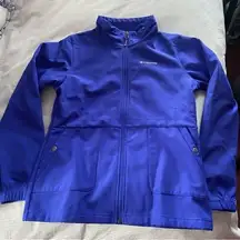 Columbia Royal Blue Softshell Jacket