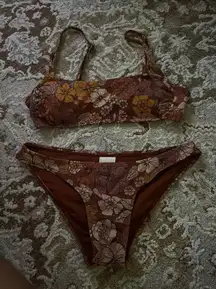 Target floral  swimsuit