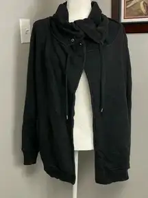 Athleta Cape Jacket Coat Lightweight Sweatshirt Material Size Small