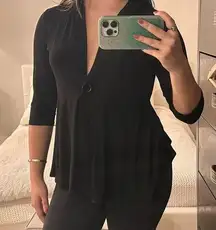 Short Black Cardigan