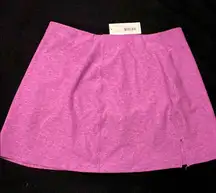NWT Outdoor Voices Size large Hydrangea Pink Warmup Skort inseam 2.5” waist 30”