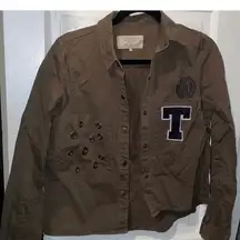 Zara Brown Utility Jacket for Women