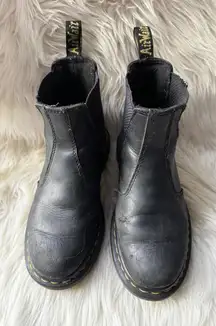 Dr. Martens Black Leather Chelsea Boots
