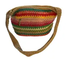 The Sak Rainbow Multicolored Crocheted Hobo‎ Purse