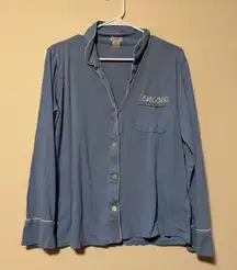 J. Crew Light Blue sleep Garment