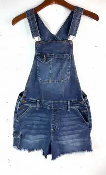 Wallflower M Blue Denim Shortalls Overalls