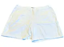 3/$15 EDDIE BAUER white vashon fit shorts