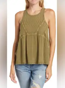 NWOT Rip Curl Tropicana Eyelet Lace Tank Top