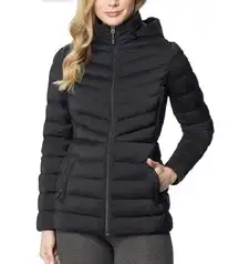 32 Degrees Women's Black Puffer Jacket