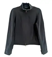 Giorgio Armani Black Jacket Made in Italy Women 46 Large Designer Luxury Smart