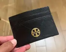 Tory Burch Willa Soft Quilt Slim Card Case Wallet In