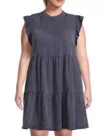 Terra & Sky Tiered Dress(Size 3X)