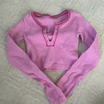 urban outfitters out from under cropped shirt