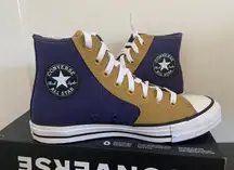 Converse Chuck Taylor High Casual Sneakers Women’s shoes Navy Dune  Size 8.5