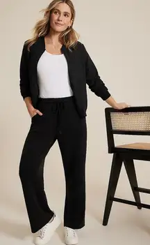 2/$15 Cloud Scuba Knit Wide Leg Sweatpant