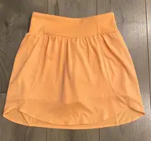 Nanette Lepore 16” Play High Rise Golf Tennis Active Skirt Skort Orange‎ Small