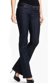 New! Michael Kors Sausilito Mid/Low Rise Dark Rinse Bootcut Jeans Size 4 NWT