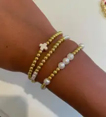 Gold Stackable Bracelets