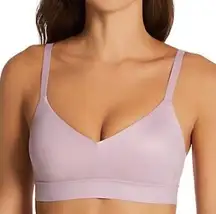 *New Tommy John Second Skin Triangle Bralette Size XL A-C Lavender Purple