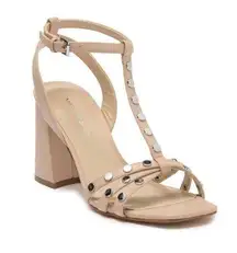 Marc Fischer-STUDDED BLOCK HEEL SANDAL IN LNALL/278