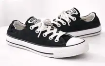 Converse Shoreline Slip On Shoes Size 7 Black White Low Top Sneakers