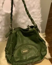 Strada Olive Green Shoulder Bag