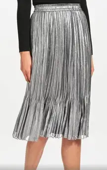 Scotch & Soda Maison Scotch Shiny Midi Skirt Sz. L