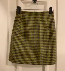 Vintage Wool Miniskirt - Clueless Vibes!