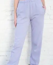Brandy Melville Light Purple/Gray Sweatpants