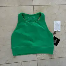 Electric & Rose NWT $108 Kelly Green Izza Sports Bra Sz Medium