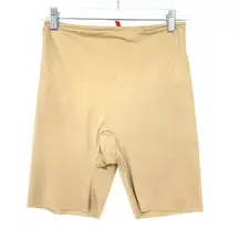 Spanx Women's Sz L Shapewear Shorts Tan *READ