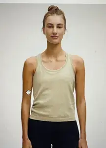 Lululemon Swiftly Tech Racerback 2.0 Race Length Gemweave Butter Cream/ SheerOak