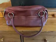 Hobo‎ Leather Handbag Satchel in Brown