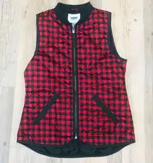 red/black Buffalo vest sz XS.
