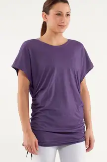 Lululemon Power Class Tee in Concord Grape