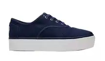 Cordones Boardwalk Platform Sneakers Navy Blue Lace Up Women's Size 11