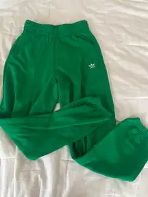Green Adidas Sweatpants