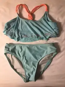 Light Blue  Bikini Set