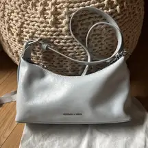 Atwood Chain-Embellished Shoulder Bag - Sea Salt Blue